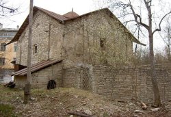 В Пскове продолжается реставрация храма Сергия с Залужья
