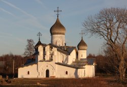 Храм Святой Троицы в селе Доможирка Гдовского района Псковской области