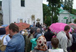 Паломничество в Малы (бывший Мальской Спасо-Рождественский монастырь), Камно 25 июня 2011 года