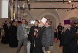 Открытие фотовыставки псковского фотохудожника Андрея Кокшарова 5 мая 2013 года