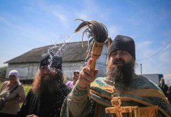 Крестный ход «Дорогой Спасителя» Псковская епархия 12 июля 2013 года