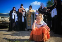 Крестный ход «Дорогой Спасителя» Псковская епархия 12 июля 2013 года