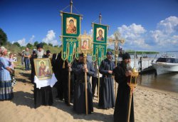 Крестный ход «Дорогой Спасителя» Псковская епархия 12 июля 2013 года