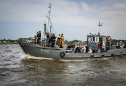 Крестный ход с иконой Спаса Елеазаровского на Талабские острова 12 июля 2014 года