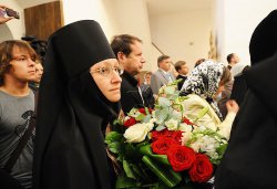 Первосвятительский визит в Псковскую епархию. Передача чудотворной иконы «Спас Вседержитель»