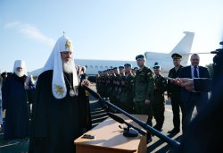 Первосвятительский визит Святейшего Патриарха Московского и всея Руси Кирилла в Псковскую епархию 3 сентября 2014 года