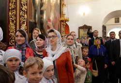 Первосвятительский визит Святейшего Патриарха Московского и всея Руси Кирилла в Псковскую епархию 3 сентября 2014 года