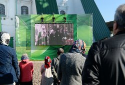 Первосвятительский визит Святейшего Патриарха Московского и всея Руси Кирилла в Псковскую епархию 3 сентября 2014 года