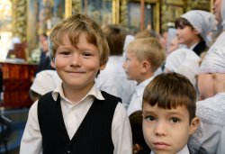 Первосвятительский визит Святейшего Патриарха Московского и всея Руси Кирилла в Псковскую епархию 3 сентября 2014 года