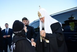 Первосвятительский визит Святейшего Патриарха Московского и всея Руси Кирилла в Псковскую епархию 3 сентября 2014 года