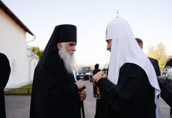 Первосвятительский визит Святейшего Патриарха Московского и всея Руси Кирилла в Псковскую епархию 3 сентября 2014 года