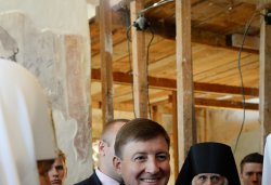 Первосвятительский визит Святейшего Патриарха Московского и всея Руси Кирилла в Псковскую епархию 3 сентября 2014 года