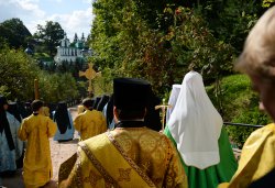 Первосвятительский визит Святейшего Патриарха Московского и всея Руси Кирилла в Псковскую епархию 3 сентября 2014 года