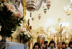 Первосвятительский визит Святейшего Патриарха Московского и всея Руси Кирилла в Псковскую епархию 3 сентября 2014 года