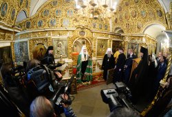 Первосвятительский визит Святейшего Патриарха Московского и всея Руси Кирилла в Псковскую епархию 3 сентября 2014 года