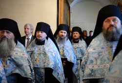 Первосвятительский визит Святейшего Патриарха Московского и всея Руси Кирилла в Псковскую епархию 3 сентября 2014 года