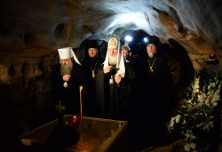 Первосвятительский визит Святейшего Патриарха Московского и всея Руси Кирилла в Псковскую епархию 3 сентября 2014 года