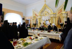 Первосвятительский визит Святейшего Патриарха Московского и всея Руси Кирилла в Псковскую епархию 3 сентября 2014 года