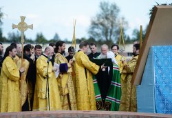 Первосвятительский визит Святейшего Патриарха Московского и всея Руси Кирилла в Псковскую епархию 3 сентября 2014 года
