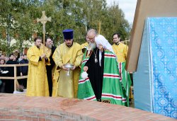 Первосвятительский визит Святейшего Патриарха Московского и всея Руси Кирилла в Псковскую епархию 3 сентября 2014 года