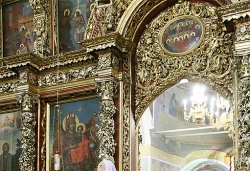 Первосвятительский визит в Псковскую епархию. Божественная литургия в Свято-Троицком соборе Псковского кремля