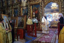 6 сентября 2014 года Митрополит Георгий преподнес Свято-Троицкому кафедральному собору образ преподобного Серафима Саровского с частицей его мощей