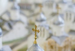 Большой макет Псковского кремля в формах XV века, сентябрь 2013 года