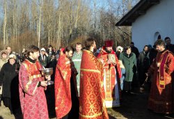 Паломничество в Доможирку в день памяти св. вмц. Параскевы 10 ноября 2011 года