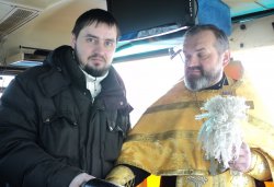 Крестный ход вокруг Пскова 13 февраля 2012 года