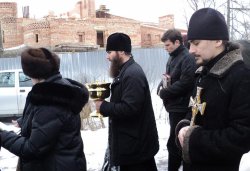Крестный ход вокруг Пскова 14 марта 2012 года