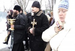 Крестный ход вокруг Пскова 14 марта 2012 года