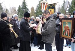 Крестный ход вокруг Пскова 14 марта 2012 года
