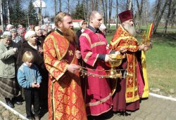 Крестный ход вокруг Пскова 26 апреля 2012 года
