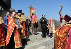 Крестный ход вокруг Пскова 26 апреля 2012 года