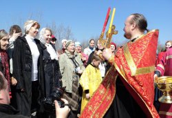 Крестный ход вокруг Пскова 26 апреля 2012 года