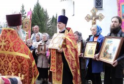 Крестный ход вокруг Пскова 26 апреля 2012 года