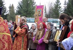 Крестный ход вокруг Пскова 26 апреля 2012 года