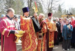 Крестный ход вокруг Пскова 26 апреля 2012 года