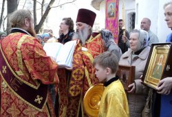 Крестный ход вокруг Пскова 26 апреля 2012 года