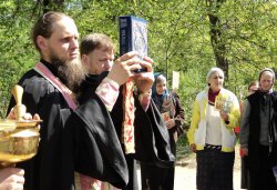 Крестный ход вокруг Пскова 15 мая 2012 года