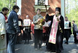Крестный ход вокруг Пскова 15 мая 2012 года