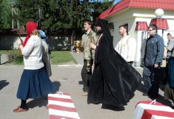 Крестный ход вокруг Пскова 15 мая 2012 года