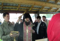 Крестный ход вокруг Пскова 15 мая 2012 года