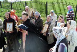 Крестный ход вокруг Пскова 15 мая 2012 года