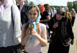 Крестный ход вокруг Пскова 13 июня 2012 года