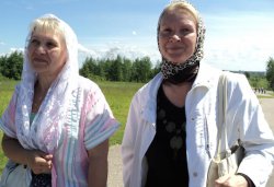 Крестный ход вокруг Пскова 13 июня 2012 года