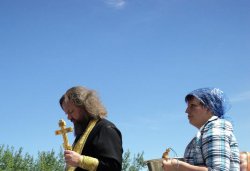 Крестный ход вокруг Пскова 13 июня 2012 года