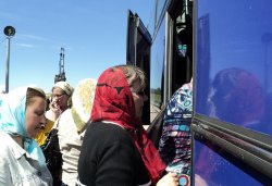 Крестный ход вокруг Пскова 13 июня 2012 года