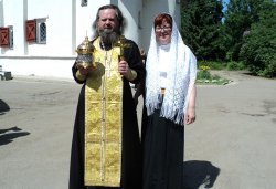 Крестный ход вокруг Пскова 13 июня 2012 года