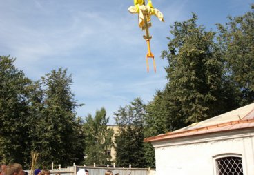 Чин освящения крестов храма преподобного Сергия Радонежского с Залужья, 25 августа 2015 года